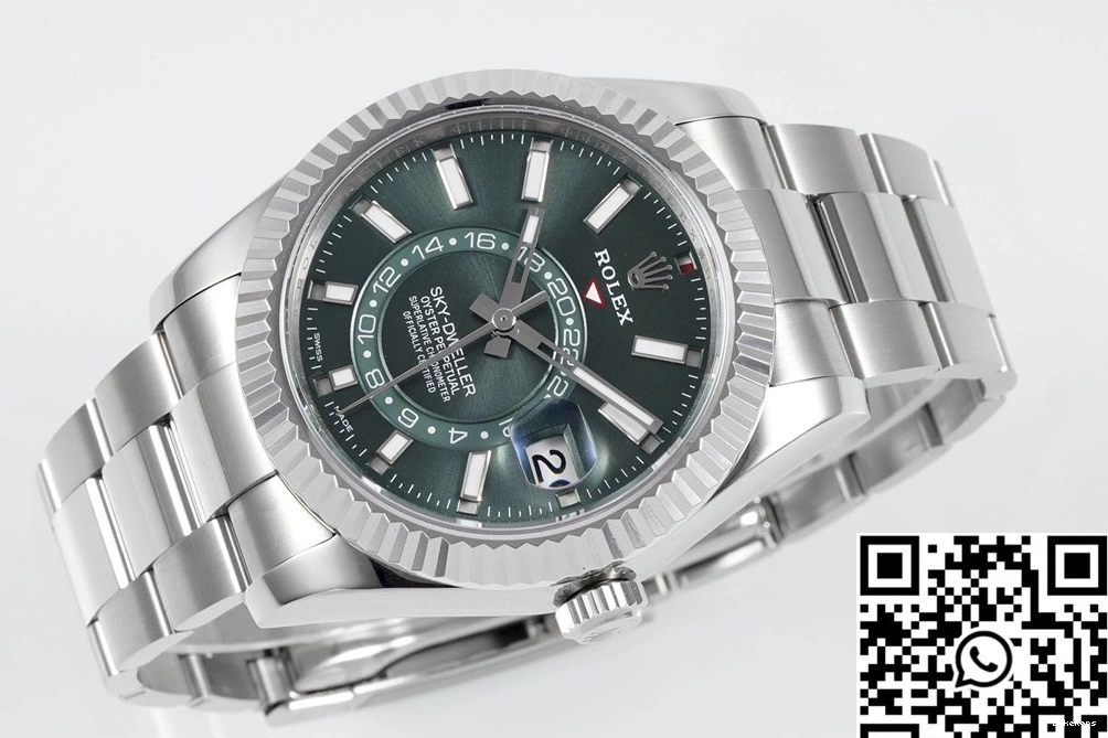 M336934-0001 ZF Rolex DWELLER SKY Green Dial Factory 0408